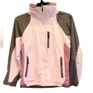 Columbia  Omni- Tech Hooded  Waterproof Coat